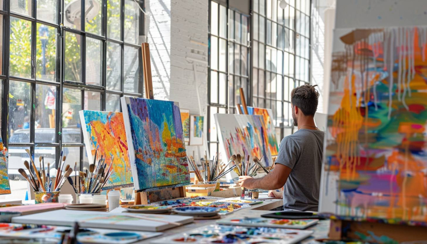 Artes e Cultura - Explorando as técnicas de pintura em tela através de exemplos contemporâneos